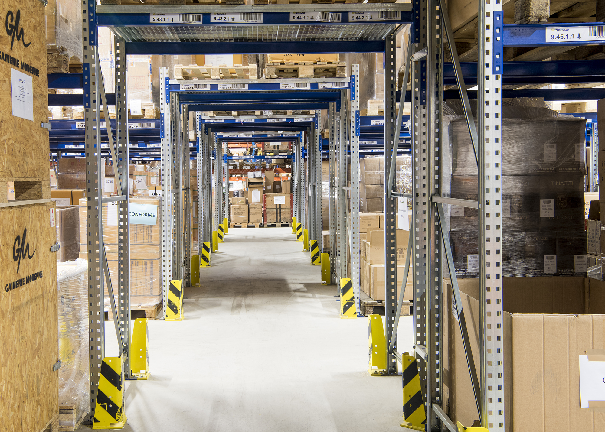 EMIL EGGER warehouse logistics rent free space